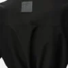 Abito a maniche corte in cotone e seta Nero Abito a maniche corte in cotone e seta Nero