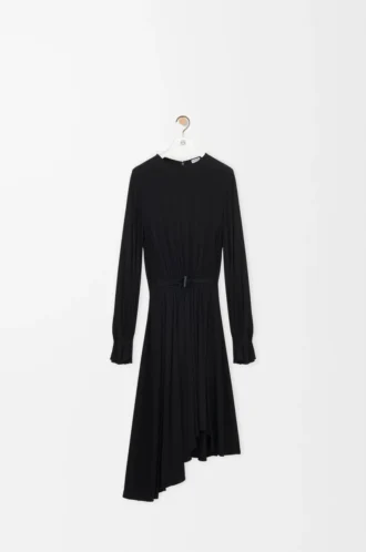Abito in viscosa Nero