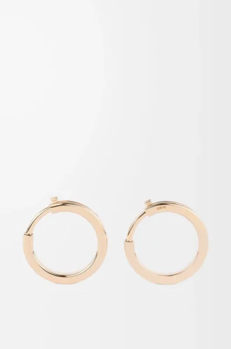 Anelli metallici per cinturino Oro