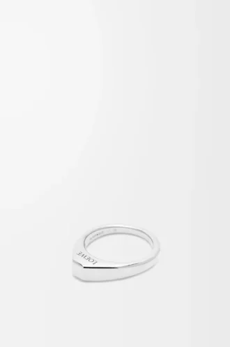 Anello a staffa in argento sterling Argento
