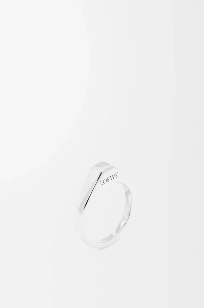 Anello a staffa in argento sterling Argento Anello a staffa in argento sterling Argento