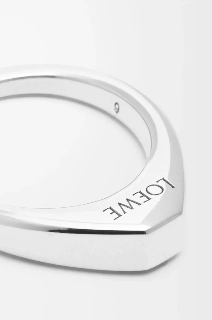 Anello a staffa in argento sterling Argento Anello a staffa in argento sterling Argento