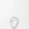 Anello con sigillo in argento sterling Argento