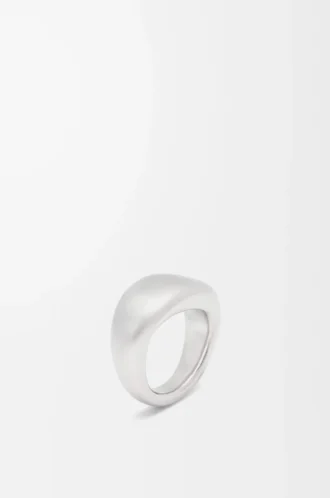 Anello con sigillo in argento sterling Argento