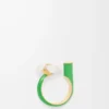 Anello Flor in argento sterling e smalto Oro/Bianco