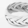 Anello intrecciato in argento sterling Argento Anello intrecciato in argento sterling Argento