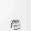 Anello LOEWE Graphic in argento sterling Argento Anello LOEWE Graphic in argento sterling Argento