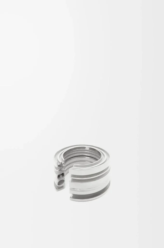 Anello LOEWE Graphic in argento sterling Argento Anello LOEWE Graphic in argento sterling Argento