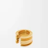 Anello LOEWE Graphic in argento sterling Oro
