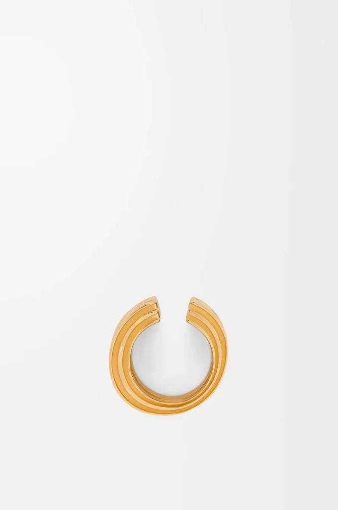 Anello LOEWE Graphic in argento sterling Oro