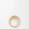 Anello Nappa Knot in argento sterling Oro/Oro rosa