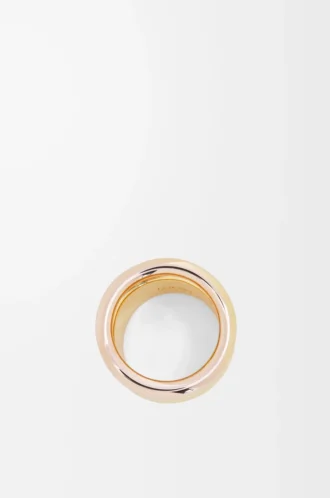 Anello Nappa Knot in argento sterling Oro/Oro rosa