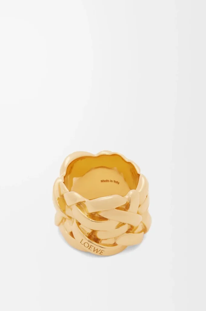 Anello Nest in argento sterling Oro Anello Nest in argento sterling Oro