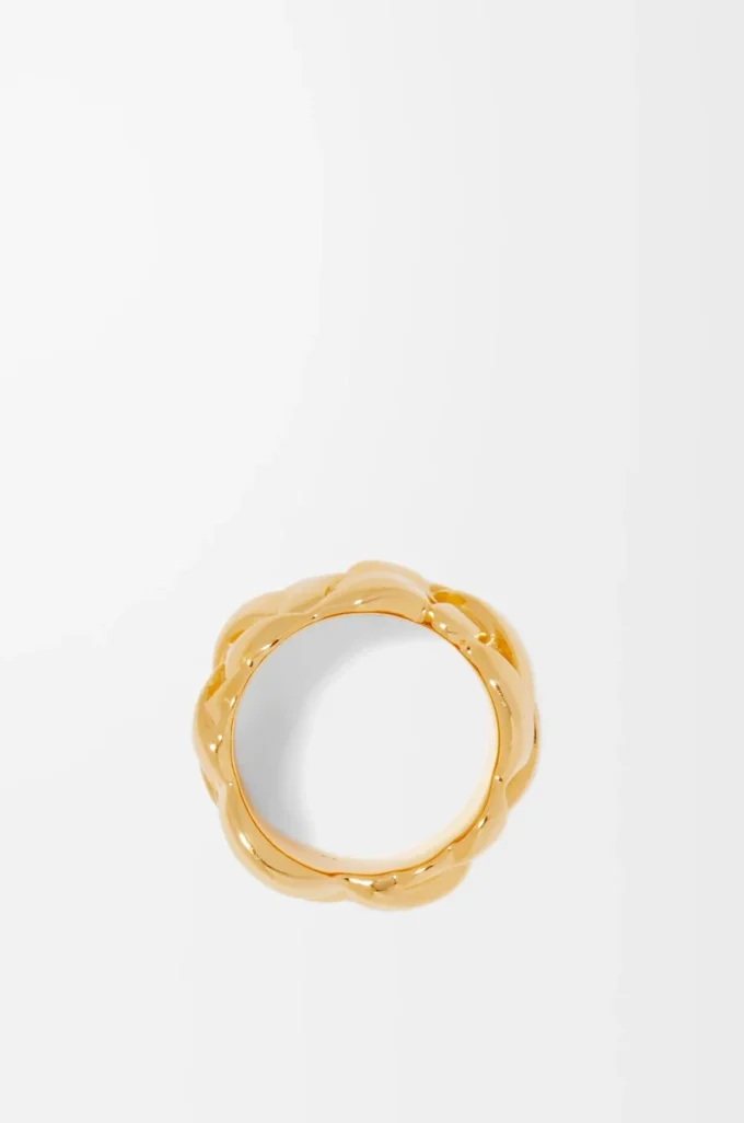 Anello Nest in argento sterling Oro Anello Nest in argento sterling Oro