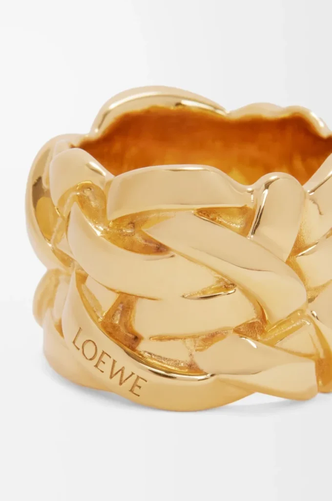 Anello Nest in argento sterling Oro Anello Nest in argento sterling Oro