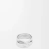 Anello sovrapposto in argento sterling Argento Anello sovrapposto in argento sterling Argento