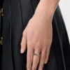 Anello sovrapposto in argento sterling Argento Anello sovrapposto in argento sterling Argento