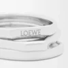 Anello sovrapposto in argento sterling Argento Anello sovrapposto in argento sterling Argento