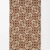 Asciugamano in cotone marrone/beige Asciugamano in cotone marrone/beige