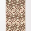 Asciugamano in cotone marrone/beige Asciugamano in cotone marrone/beige