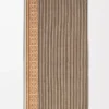 Asciugamano in cotone Marrone/Multicolore Asciugamano in cotone Marrone/Multicolore