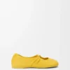 Ballerina Pebble Soft in pelle di agnello nappa Dandelion Ballerina Pebble Soft in pelle di agnello nappa Dandelion