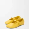 Ballerina Pebble Soft in pelle di agnello nappa Dandelion Ballerina Pebble Soft in pelle di agnello nappa Dandelion