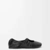 Ballerina Pebble Soft in pelle di agnello nappa nera Ballerina Pebble Soft in pelle di agnello nappa nera