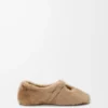Ballerina Pebble Soft in shearling Oak