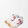 Ballet Runner 2.0 in nylon e pelle di vitello Bianco/Rosso/Blu Ballet Runner 2.0 in nylon e pelle di vitello Bianco/Rosso/Blu
