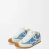 Ballet Runner 2.0 in nylon e pelle di vitello Blu/Bianco/Bianco tenue Ballet Runner 2.0 in nylon e pelle di vitello Blu/Bianco/Bianco tenue