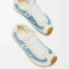 Ballet Runner 2.0 in nylon e pelle di vitello Blu/Bianco/Bianco tenue Ballet Runner 2.0 in nylon e pelle di vitello Blu/Bianco/Bianco tenue