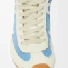 Ballet Runner 2.0 in nylon e pelle di vitello Blu/Bianco/Bianco tenue Ballet Runner 2.0 in nylon e pelle di vitello Blu/Bianco/Bianco tenue