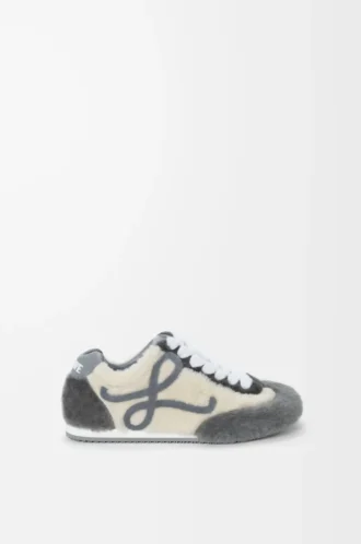 Ballet Runner 2.0 in shearling Grigio Multitone