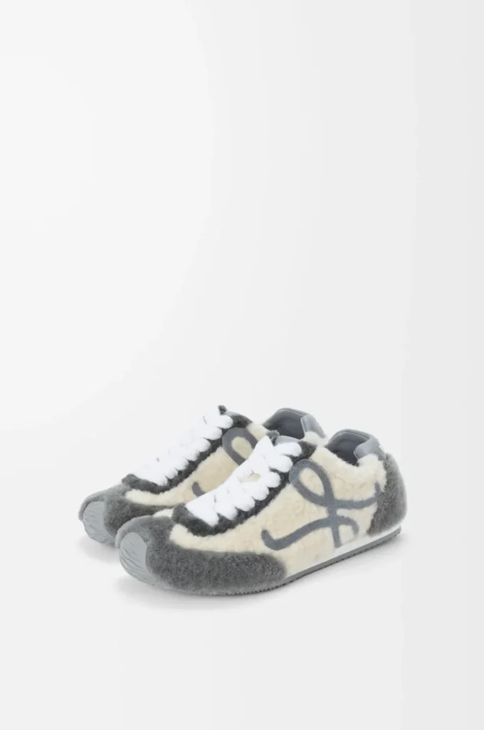 Ballet Runner 2.0 in shearling Grigio Multitone Ballet Runner 2.0 in shearling Grigio Multitone