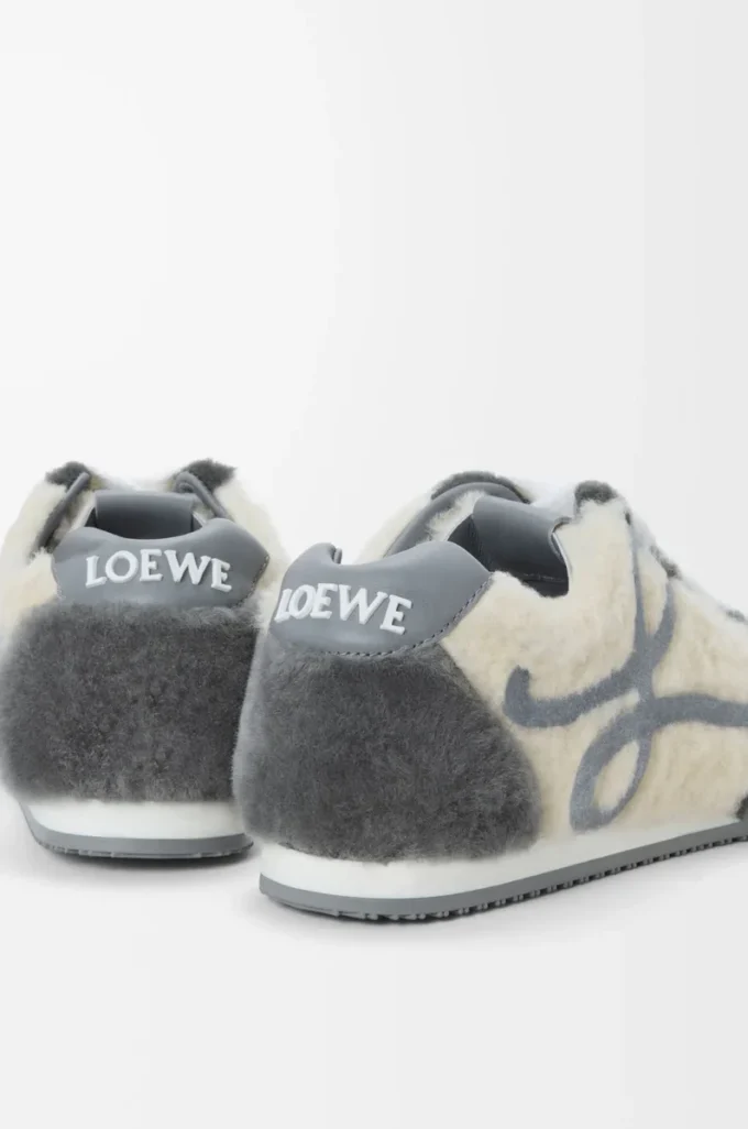 Ballet Runner 2.0 in shearling Grigio Multitone Ballet Runner 2.0 in shearling Grigio Multitone