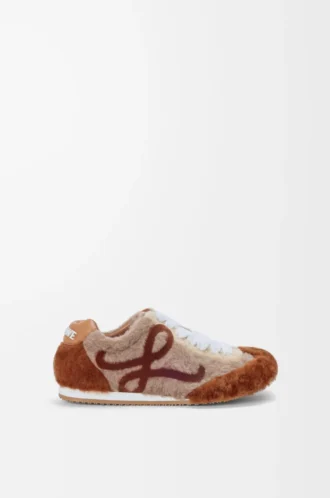 Ballet Runner 2.0 in shearling Multitone