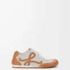 Ballet Runner 2.0 sfoderate in pelle di cervo e pelle di vitello conciata al vegetale Soft White/Tan