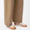 Ballet Runner 2.0 sfoderate in pelle di cervo e pelle di vitello conciata al vegetale Soft White/Tan