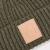 Berretto in cashmere Dark Khaki Berretto in cashmere Dark Khaki