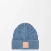 Berretto in cashmere Denim Blue Berretto in cashmere Denim Blue