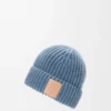 Berretto in cashmere Denim Blue Berretto in cashmere Denim Blue