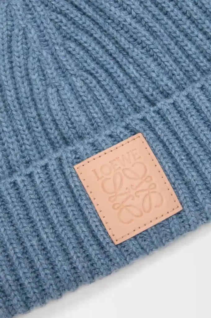 Berretto in cashmere Denim Blue Berretto in cashmere Denim Blue