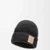 Berretto in cashmere nero Berretto in cashmere nero