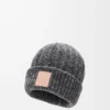 Berretto in misto lana e cashmere Grigio/blu melange