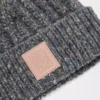 Berretto in misto lana e cashmere Grigio/blu melange