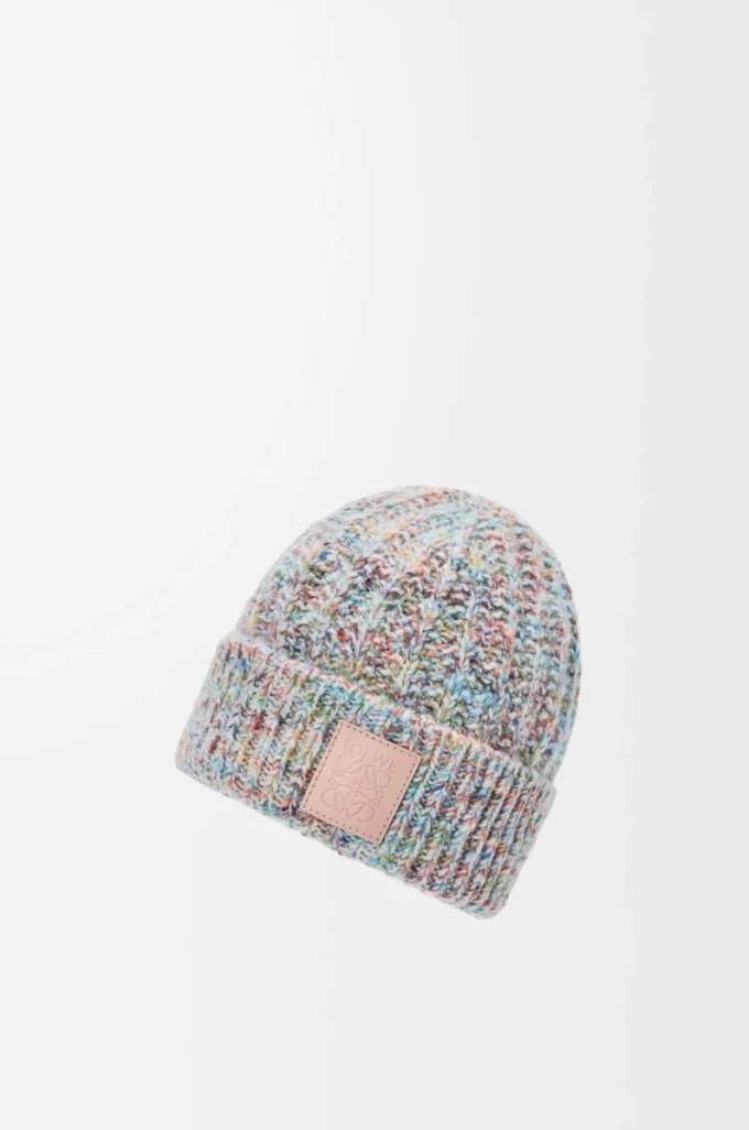 Berretto in misto lana e cashmere Multicolore Berretto in misto lana e cashmere Multicolore