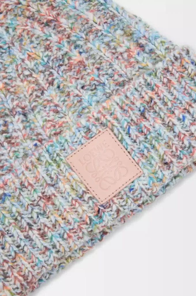 Berretto in misto lana e cashmere Multicolore Berretto in misto lana e cashmere Multicolore