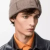 Berretto LOEWE in lana beige scuro