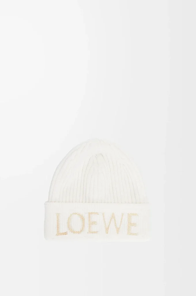 Berretto LOEWE in lana bianco Berretto LOEWE in lana bianco